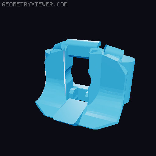 Helios 13 (Dummy 13 armor) 3D model thumbnail
