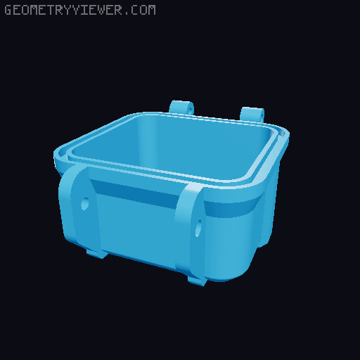 Rugged Nozzle Box 3D model thumbnail