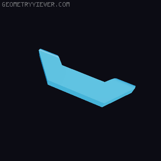 Dummy 13 Robocop Helmet 3D model thumbnail