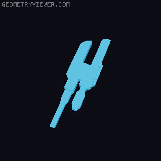 AT-ST kit card separate parts 3D model thumbnail