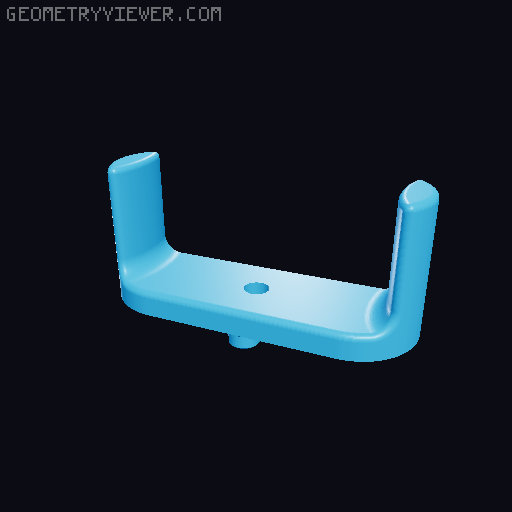 T-Nuts Knipex Pliers Holder Ikea Skadis 3D model thumbnail