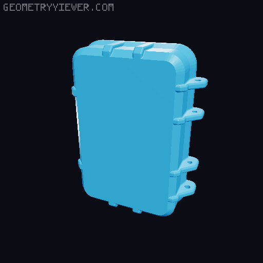 Rugged box remix 3D model thumbnail