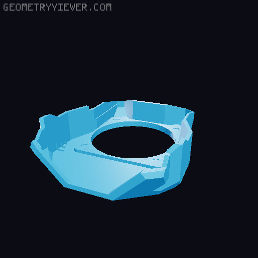 EVA 3 - Modular 3D Printer carriage platform 3D model thumbnail