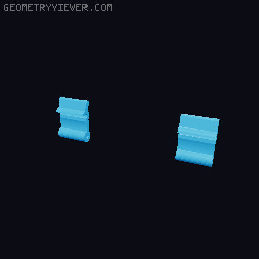 Estuche duradero para destornillador Parkside 3D model thumbnail