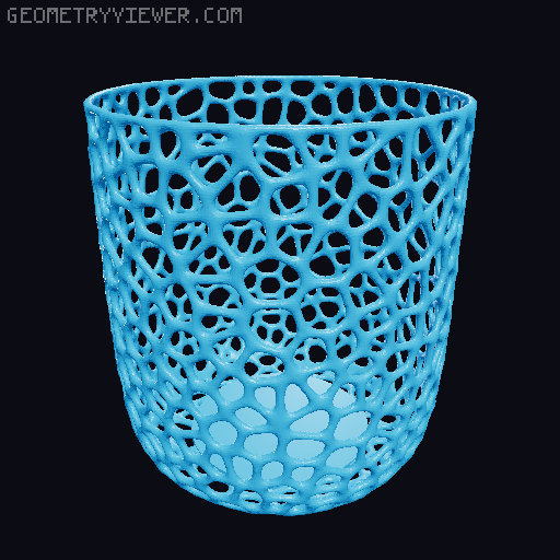 Meshy Cup 3D model thumbnail