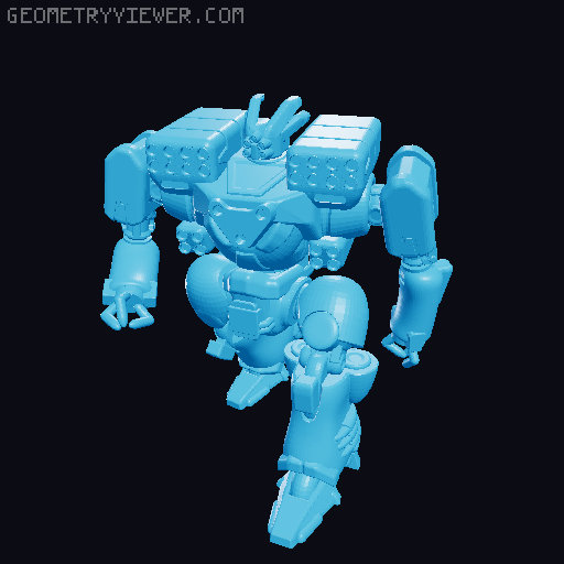Mechs 3D model thumbnail