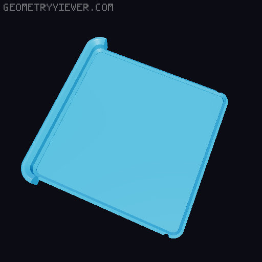 Gridfinity Labelled Weekly Pill Organizers 3D model thumbnail