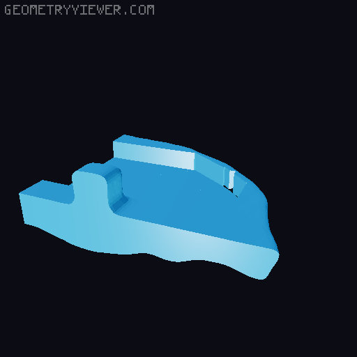 Cupcake Flesh Mouth (fnaf) 3D model thumbnail