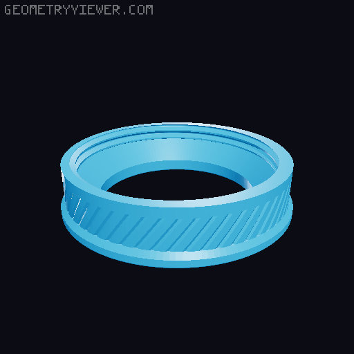 Umikot V2 for SWORKS 49mm Step Down Basket 3D model thumbnail