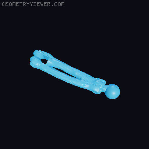 Siren Head meets Dummy 13 3D model thumbnail