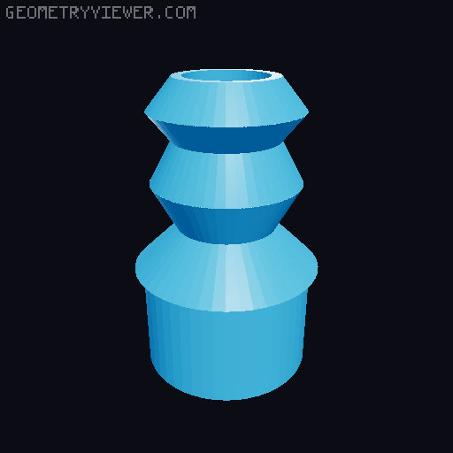 Combo spent primer catcher and Ammo bin holder. 3D model thumbnail