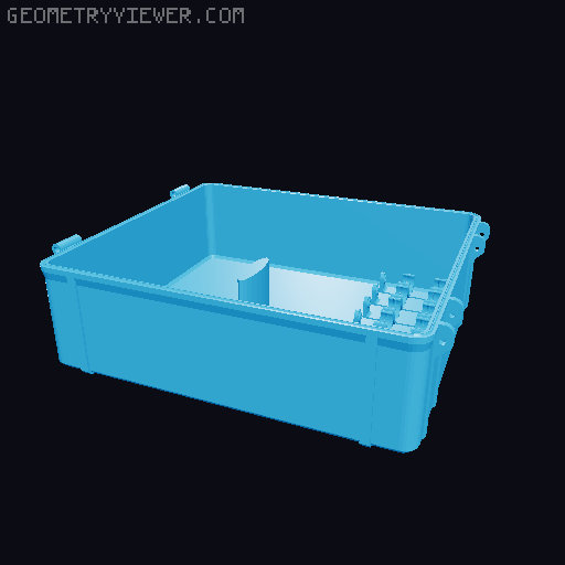 SkyFly FS-I6 Controller Case 3D model thumbnail
