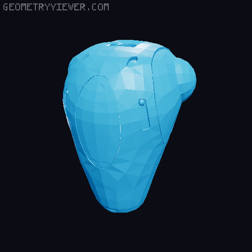Dot 23 figure- Star Trek Discovery/Academy 3D model thumbnail