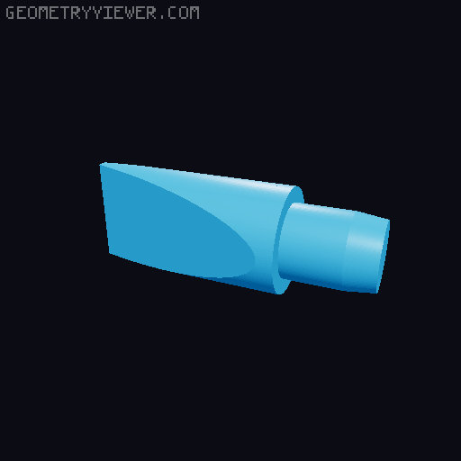 Tire Iron Prop for 1/2 inch PVC - Fallout 3D model thumbnail