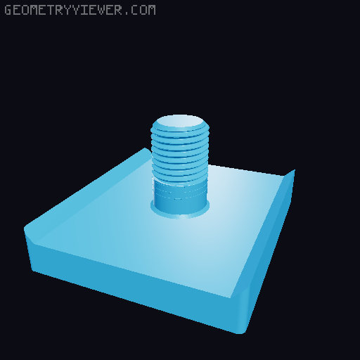 Sanding Block 76x140 3D model thumbnail