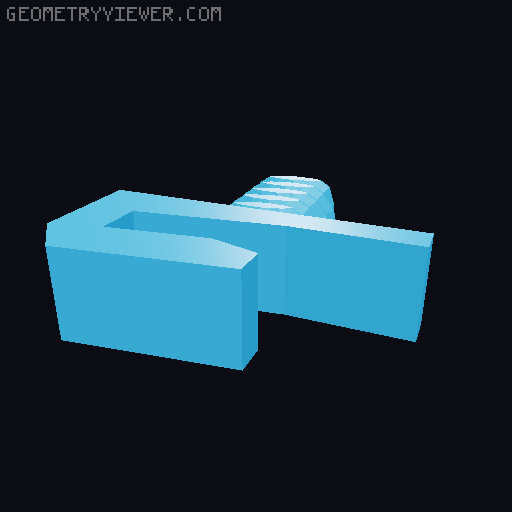 Kennel Hook 3D model thumbnail