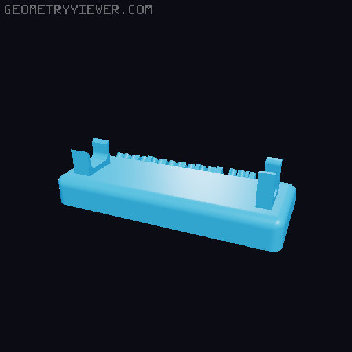 1:1000 Ship stands 3D model thumbnail