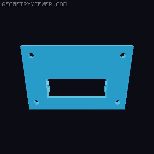 external filament dryer roller guide 3D model thumbnail