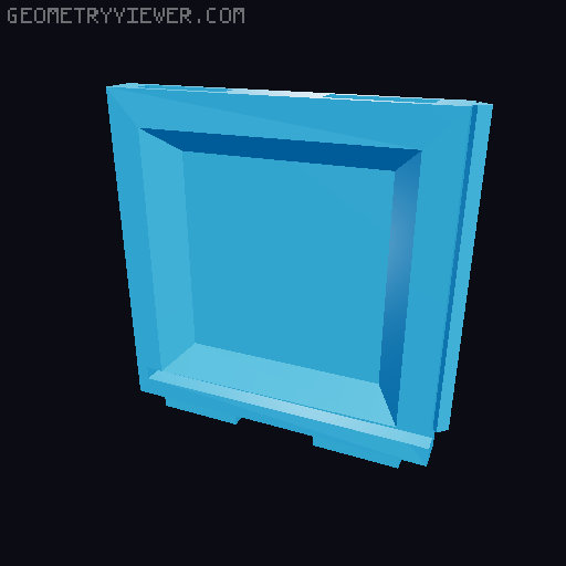 Modular Filament Rack 3D model thumbnail