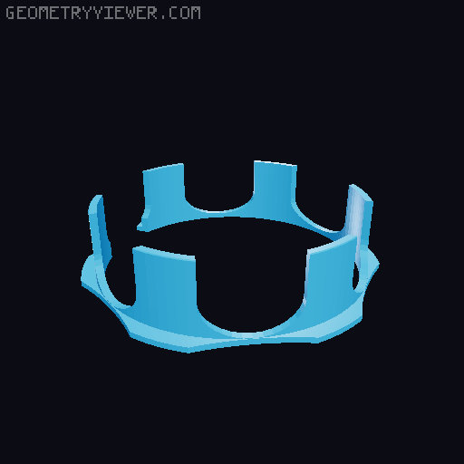 Piston Ring Squaring Tool LS 5.3 5.7 6.0 6.2 and Honda K24 K20 H22 B20 B18 B16 D16 3D model thumbnail