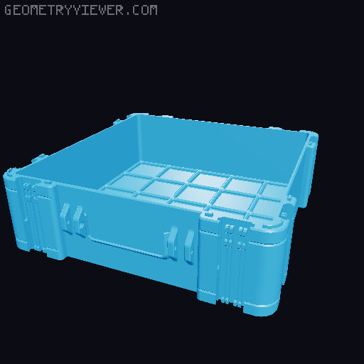 Donut's Beystack - Serious Beyblade X Storage Solution 3D model thumbnail