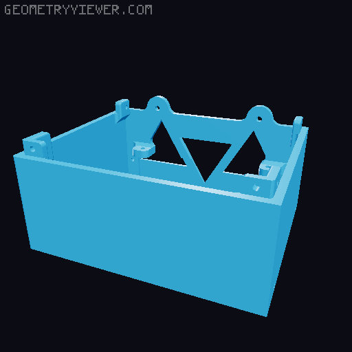IKEA LACK Enclosure Remixes 3D model thumbnail