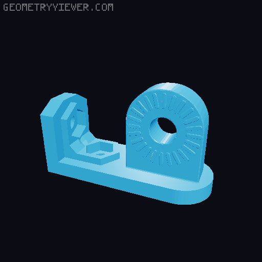 Brackets for Tukkari enclosure 3D model thumbnail