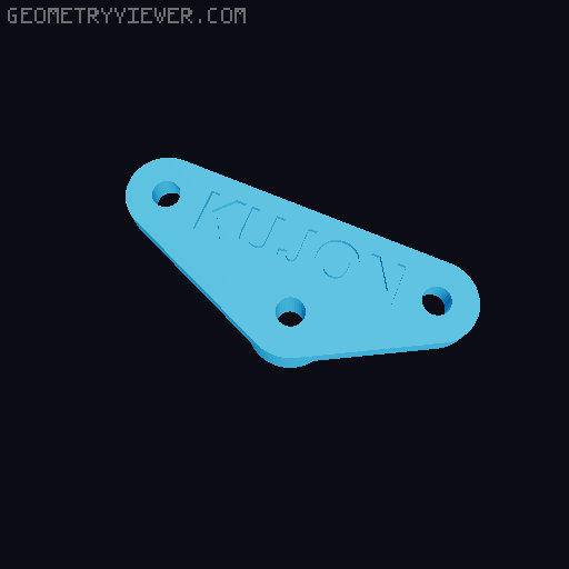 Subaru Forester SG cruise adaptor for SH steering wheel 3D model thumbnail