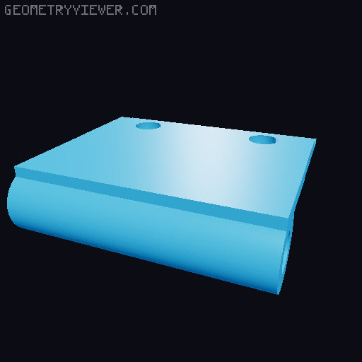 Schnanier  Gelenk Gaskasten(Klappe) Wohnwagen 3D model thumbnail