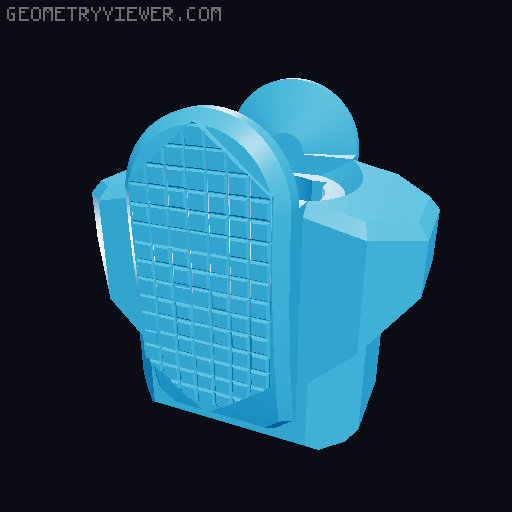Dummy 13_Kamen Rider (Helmet, Chest, Abdomen, Waist and Metalion) 3D model thumbnail