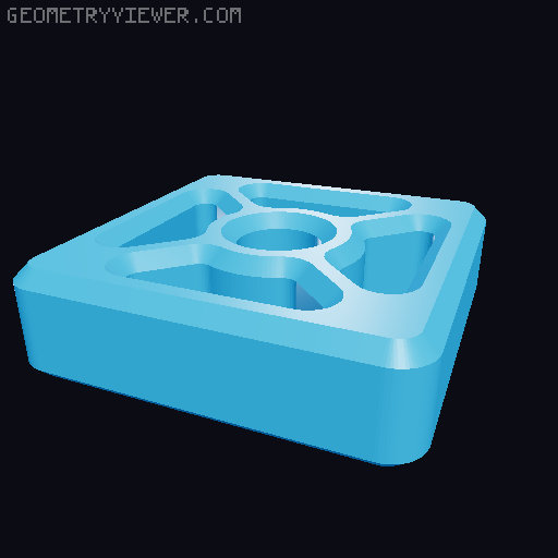 BeyBlade X tournament box (3pc) 3D model thumbnail