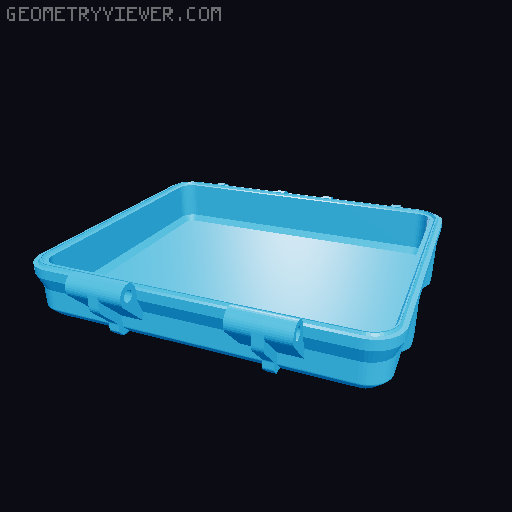 Playdate Rugged Box 3D model thumbnail