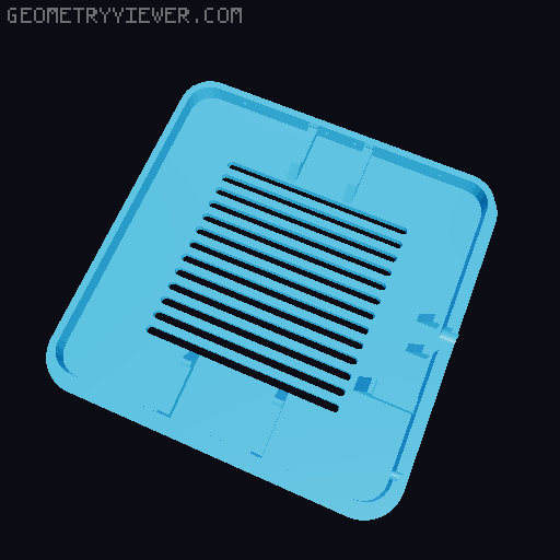 Cat Feeder 3D model thumbnail