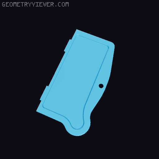 Elegoo Saturn 4 Ultra Tank Cover 3D model thumbnail