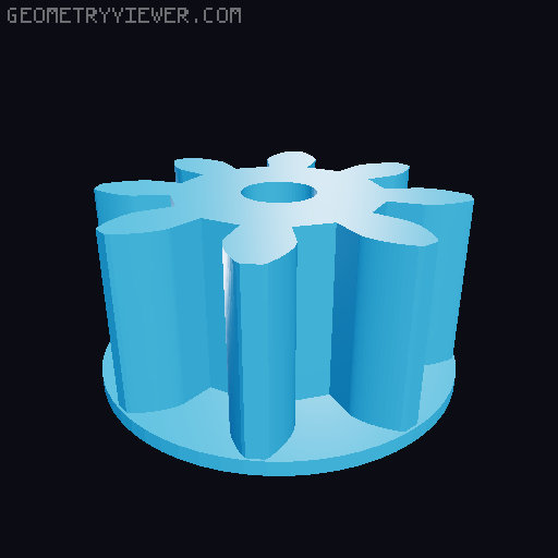 Manual 2 speed gearbox experiment 3D model thumbnail