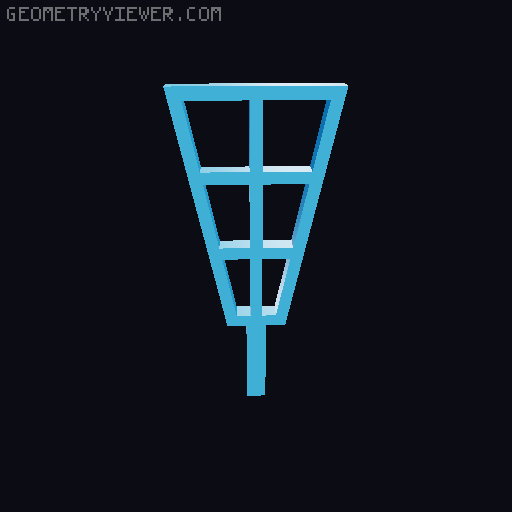 British windmill 3D model thumbnail