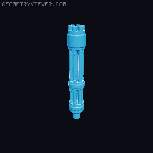 Robot Sentry Number 13 3D model thumbnail