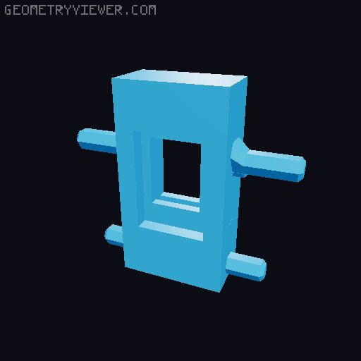 Soda Pull Tab MECH 3D model thumbnail