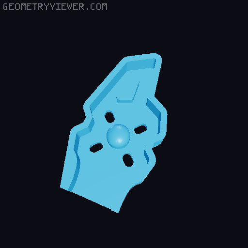 GEPRC Pulsar LR 10 3D Printed Parts 3D model thumbnail
