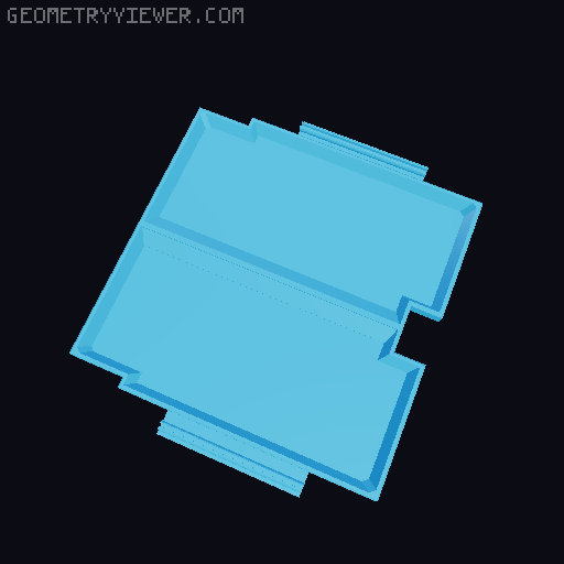 Prusa Mini Bear Base Plate 3D model thumbnail