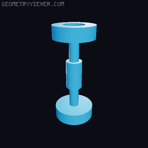 Wheelchair for Giant Minifig 3D model thumbnail