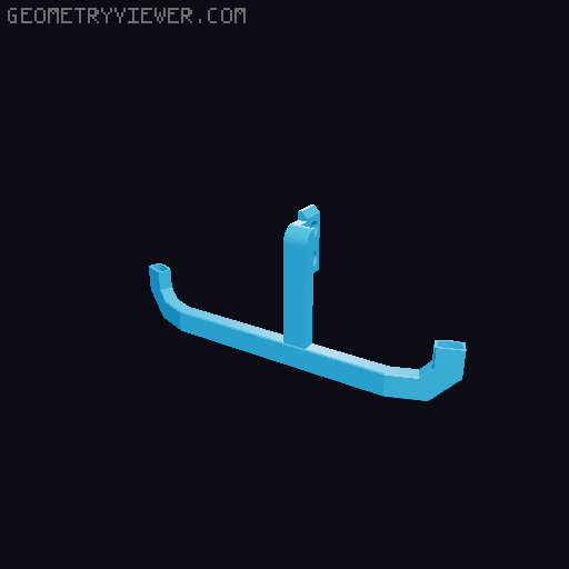 LED Light Bar Sidewinder X1 - Extended version 3D model thumbnail