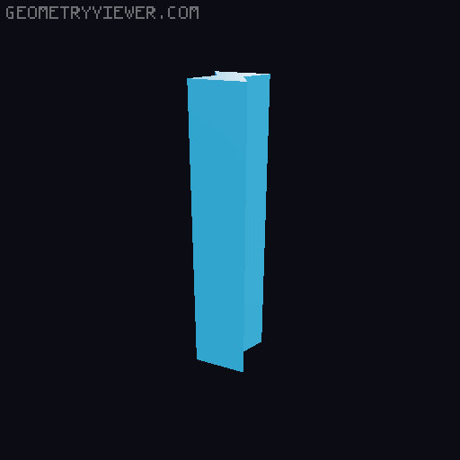 Sega Genesis Cartridge Holder 3D model thumbnail