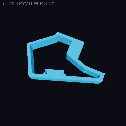 Flying V Guitar 3D model thumbnail