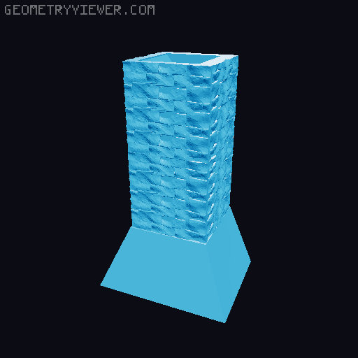 Forge Dice Tower 3D model thumbnail