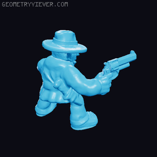 Short People 3D model thumbnail
