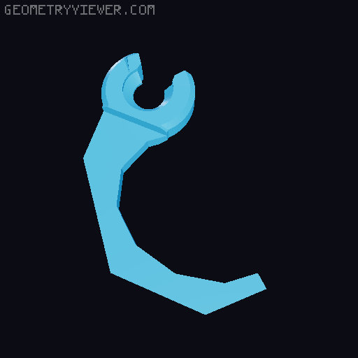 Dummy Claw fingers with TPU inserts 3D model thumbnail