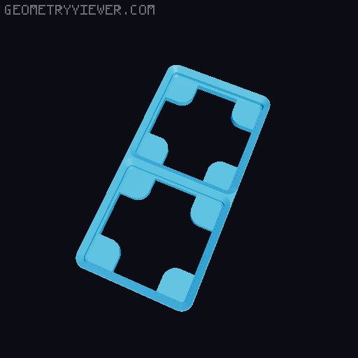 Gridfinity Embedded Magnet Base Plates 3D model thumbnail