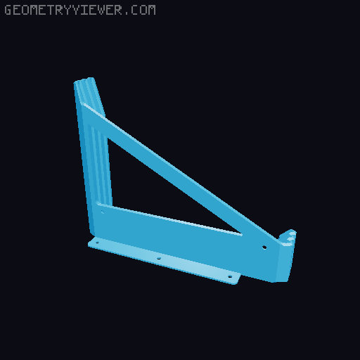 Variations on the Theme - Lack Table Sheet Holder 3D model thumbnail