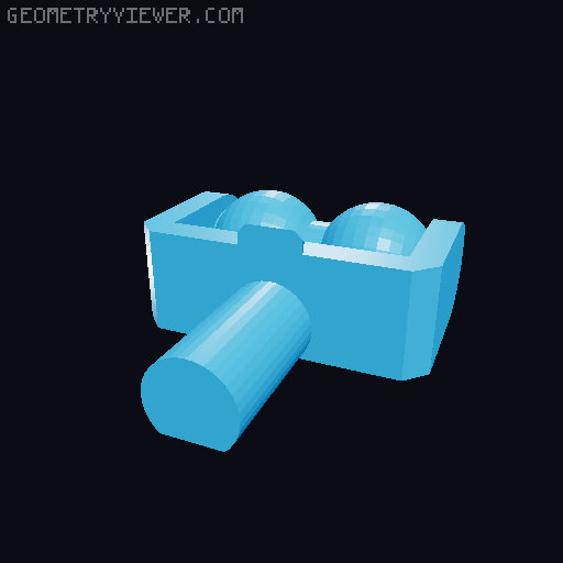 Modular Display Base for Lucky 13 3D model thumbnail
